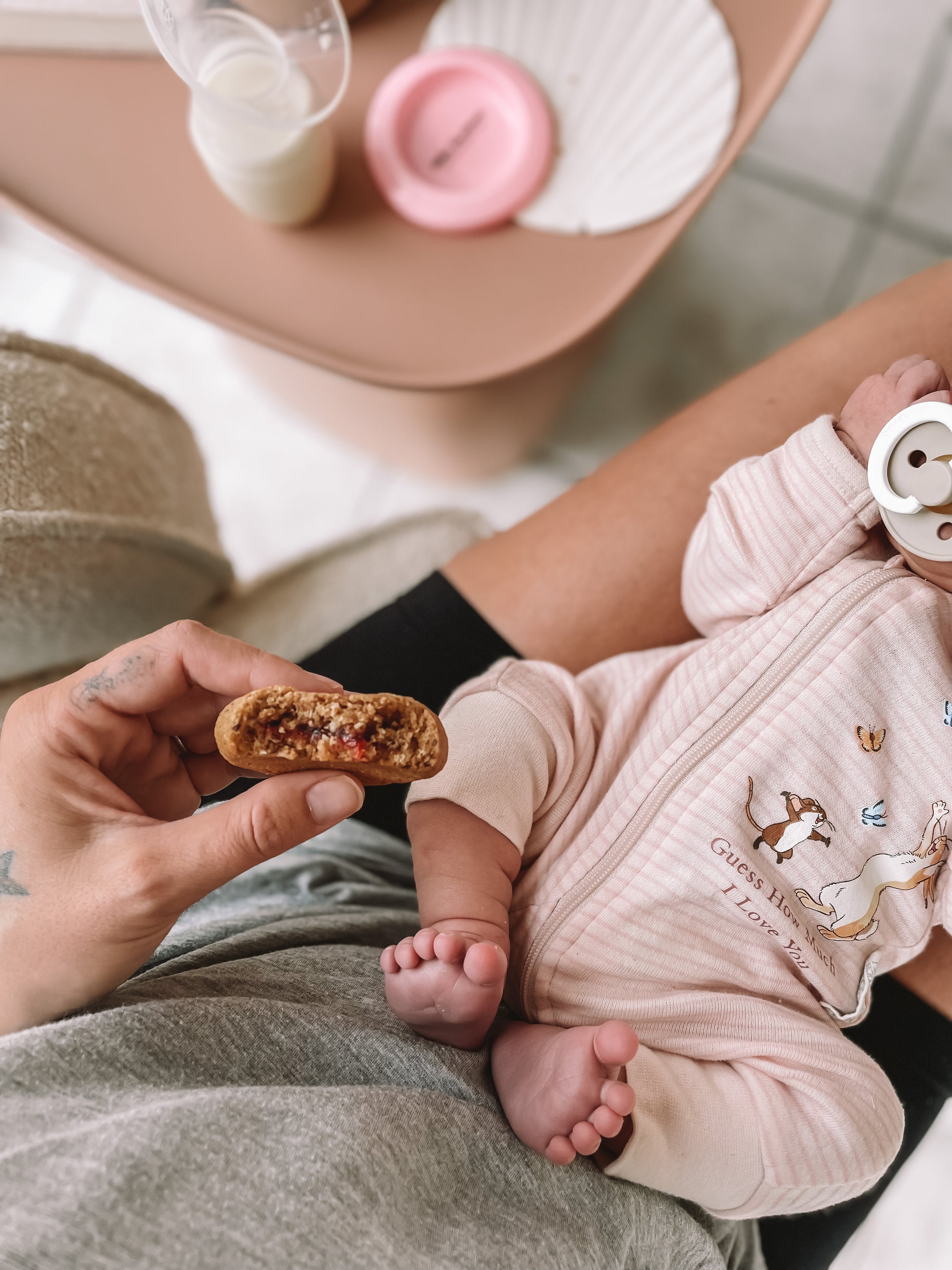 Milky Goodness - Lactation cookies - Raspberry (Dairy & Soy Free)