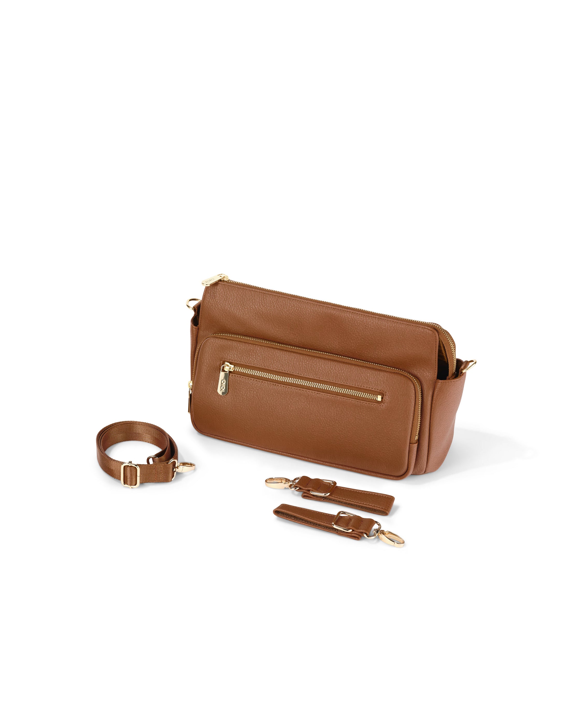 OiOi - Multitasker Pram Caddy - Chestnut