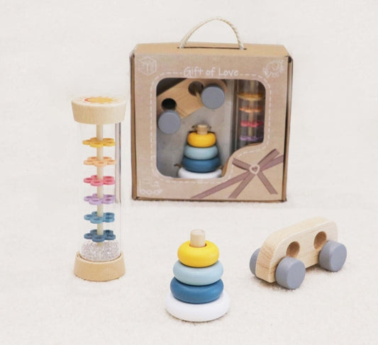 Calm and Breezy Baby Gift Set - Car