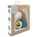 Load image into Gallery viewer, Silicone Elephant Teether - Steel Blue
