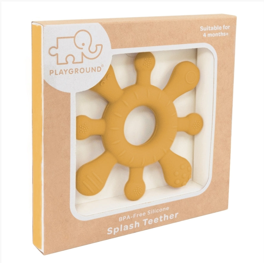 Silicone Splash Teether - Sunshine