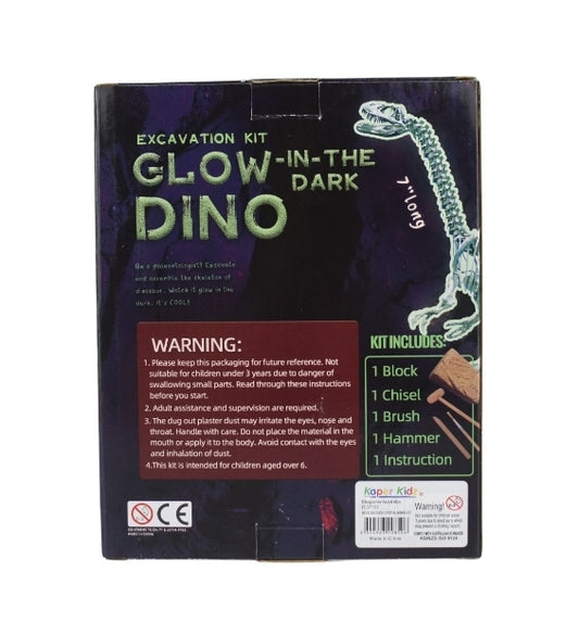 Glow In The Dark Excavation Kit