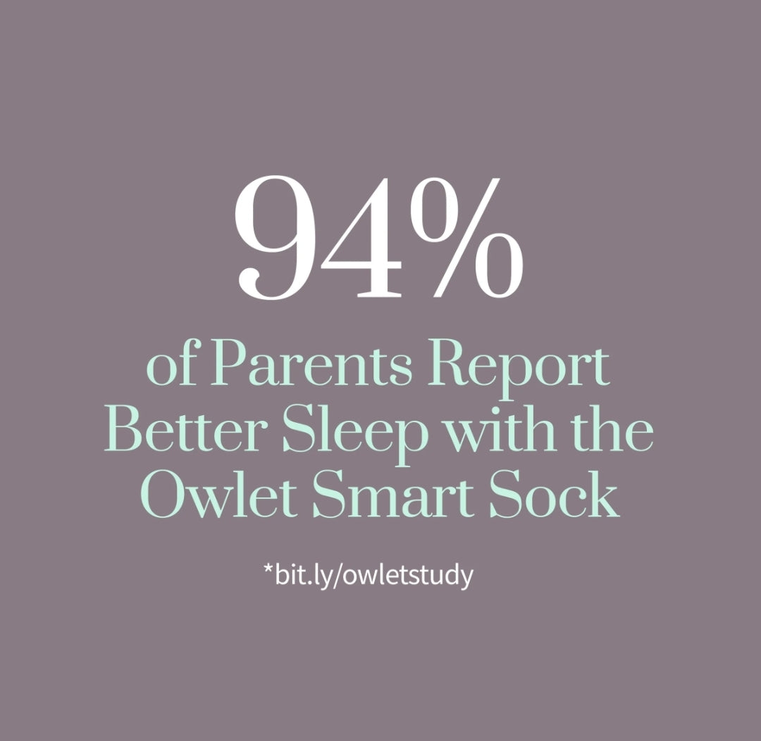 Owlet Smart Sock - Version 3 Baby Monitor - 0-18 months - Mint Green