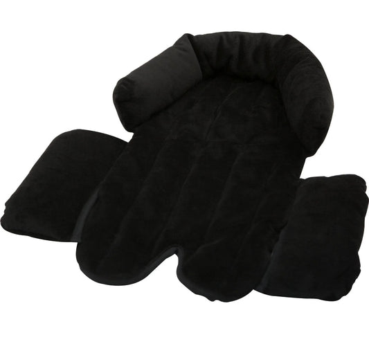 2 In 1 Head Cushion Set - Black Grey
