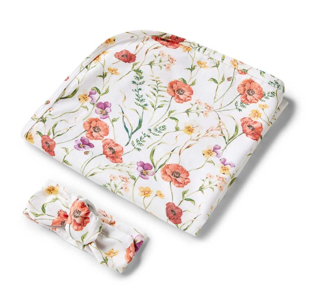 Snuggle Hunny Kids Wrap Set - Meadow