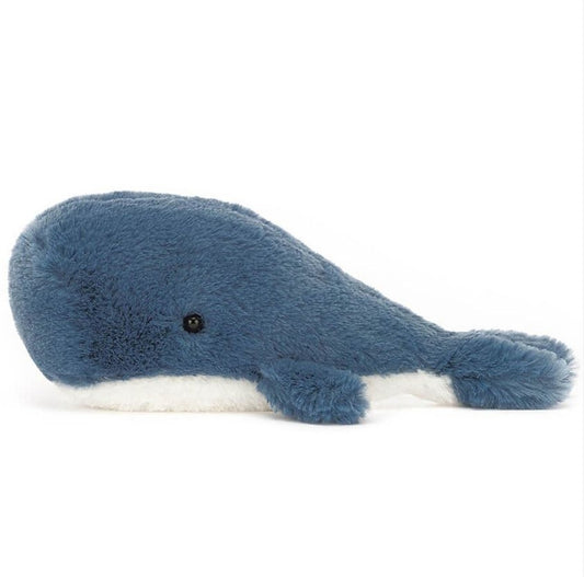 Jellycat - Blue Wavelly Whale - Small