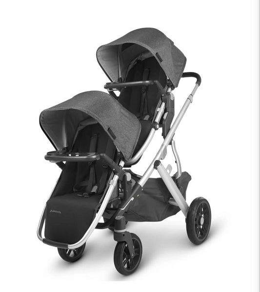 Uppababy - Vista V2 Rumble Seat - Charcoal Melange/Carbon (Greyson)