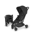 Load image into Gallery viewer, Uppababy - Minu V2 Stroller- charcoal/carbon/ black leather - (Jake)
