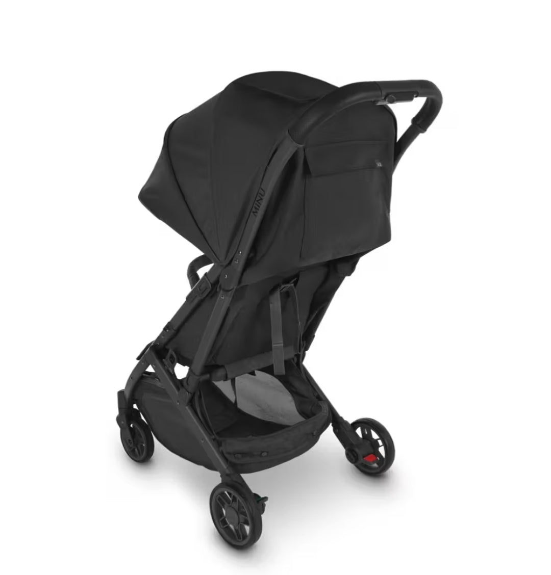 Uppababy - Minu V2 Stroller- charcoal/carbon/ black leather - (Jake)