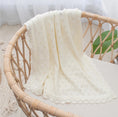 Load image into Gallery viewer, Bamboo Cotton Heirloom Blanket - Natural
