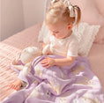 Load image into Gallery viewer, Australiana Baby Blanket - Bunny/ Lilac
