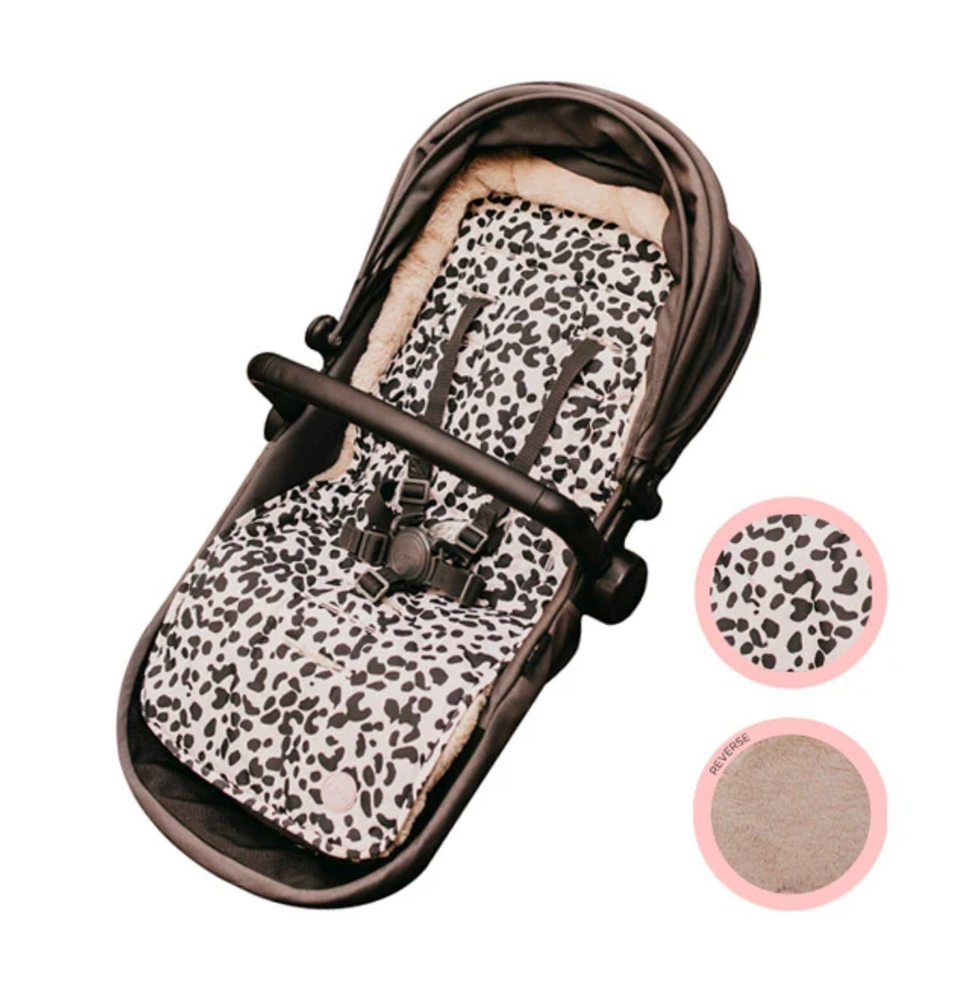 OiOi Cozy Fleece Pram Liner - Dalmation