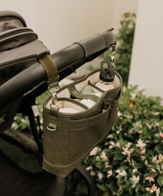 OiOi Pram Caddy - Olive