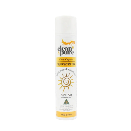 Pure & Clean - 100% Organic Sunscreen