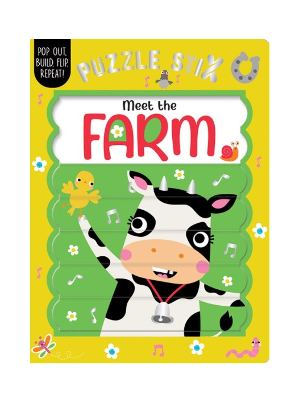 Puzzle Stix - Meet The Farm - Book