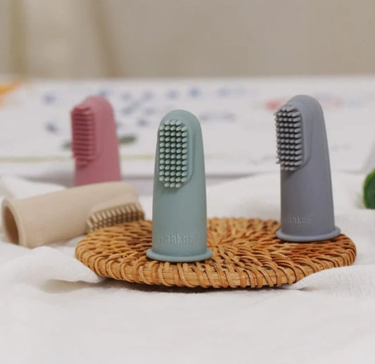 Textured Silicone Finger Toothbrush