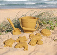 Load image into Gallery viewer, Playground - Silicone Bucket & Spade Set - 8pc - Sunshine
