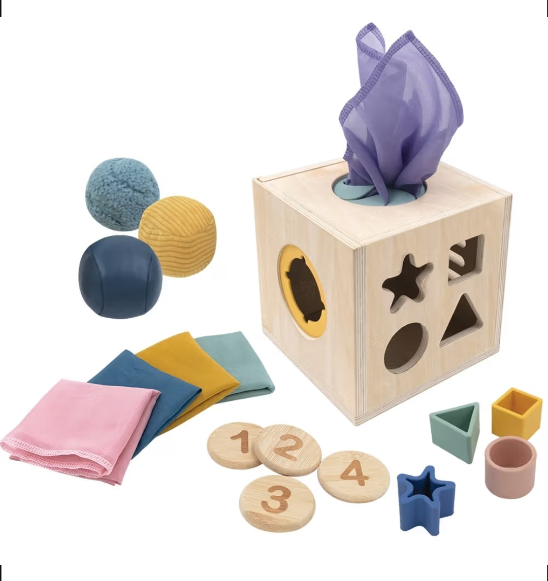 4 in 1 Sensory Learning Cube