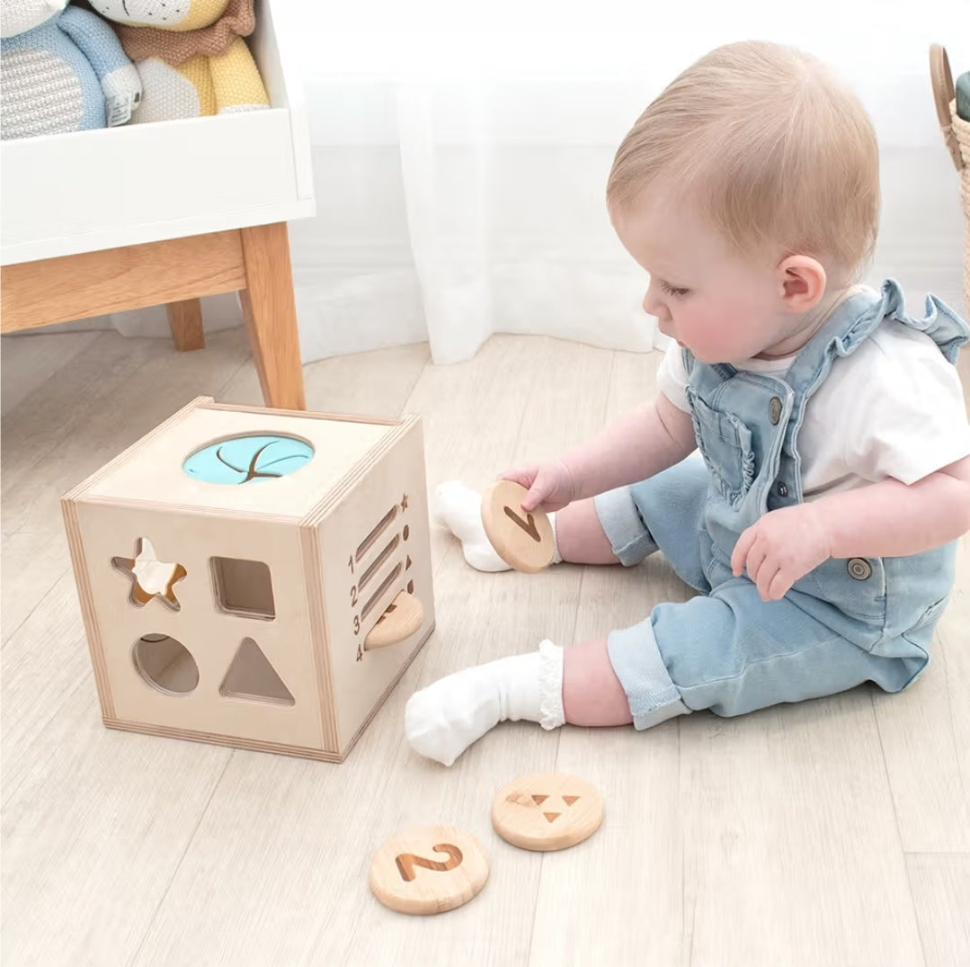 4 in 1 Sensory Learning Cube