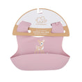 Load image into Gallery viewer, Silicone Catch All Bib - Fawn/ Lilac
