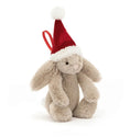 Load image into Gallery viewer, Jellycat - Bashful Christmas Bunny - Decoration
