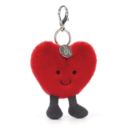 Jellycat - I Am Amusable Heart Bag Charm