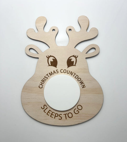 Reindeer Christmas Countdown