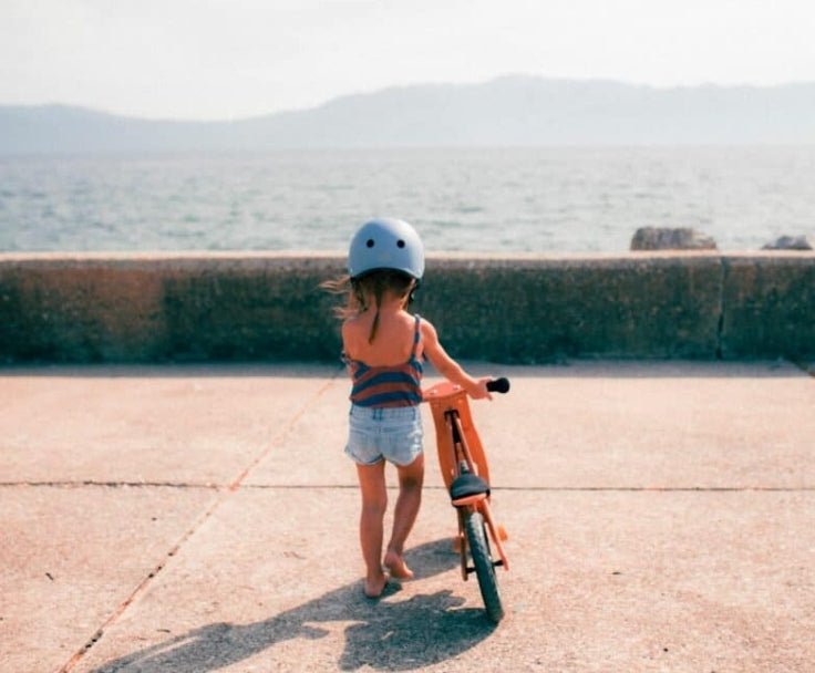 Kinderfeets - Toddler Bike Helmet - Matte Rose