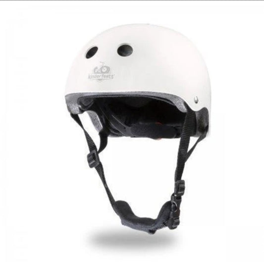 Kinderfeets - Toddler Bike Helmet - Matte White