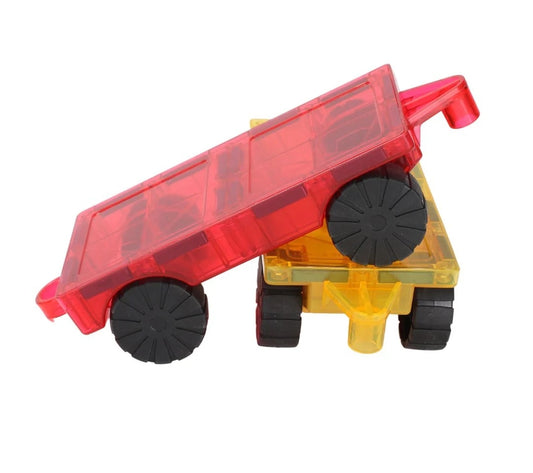 Learn & Grow - Magnetic Tiles Car Base Pack (2pcs)