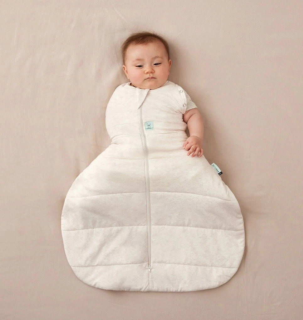 ErgoPouch - Hip Harness Cocoon Swaddle Bag - 3.5 Tog - Oatmeal Marle