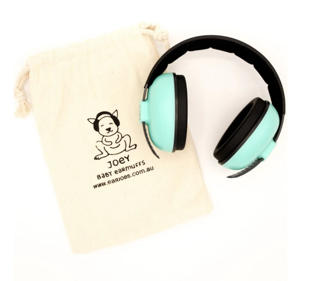 Joey Baby Earmuffs - Mint