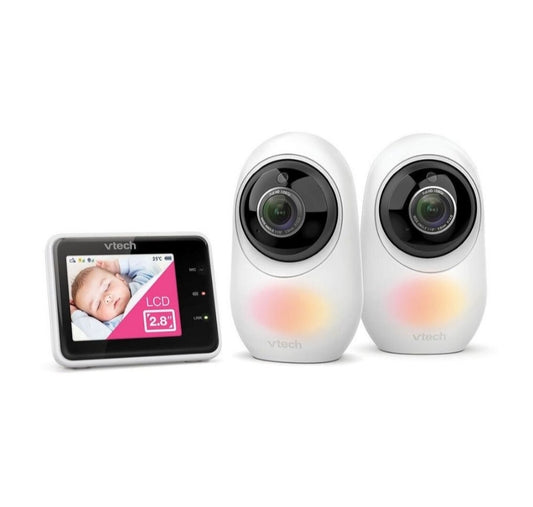 VTech RM2751 2- Camera Smart Wi-Fi, Full Colour Baby Video Monitor