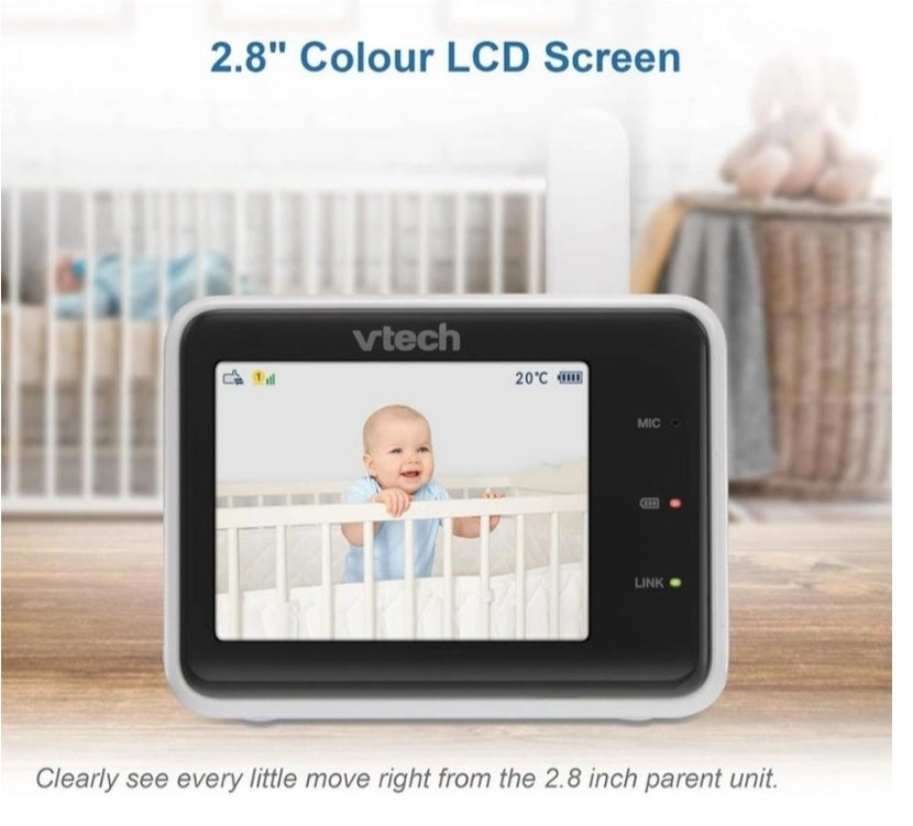 VTech RM2751 2- Camera Smart Wi-Fi, Full Colour Baby Video Monitor