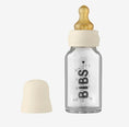 Load image into Gallery viewer, Bibs - 110ml Glass Bottle Set - Ivory
