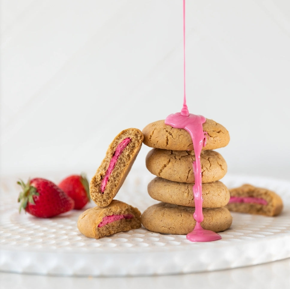 Milky Goodness - Lactation Cookies - Strawberry
