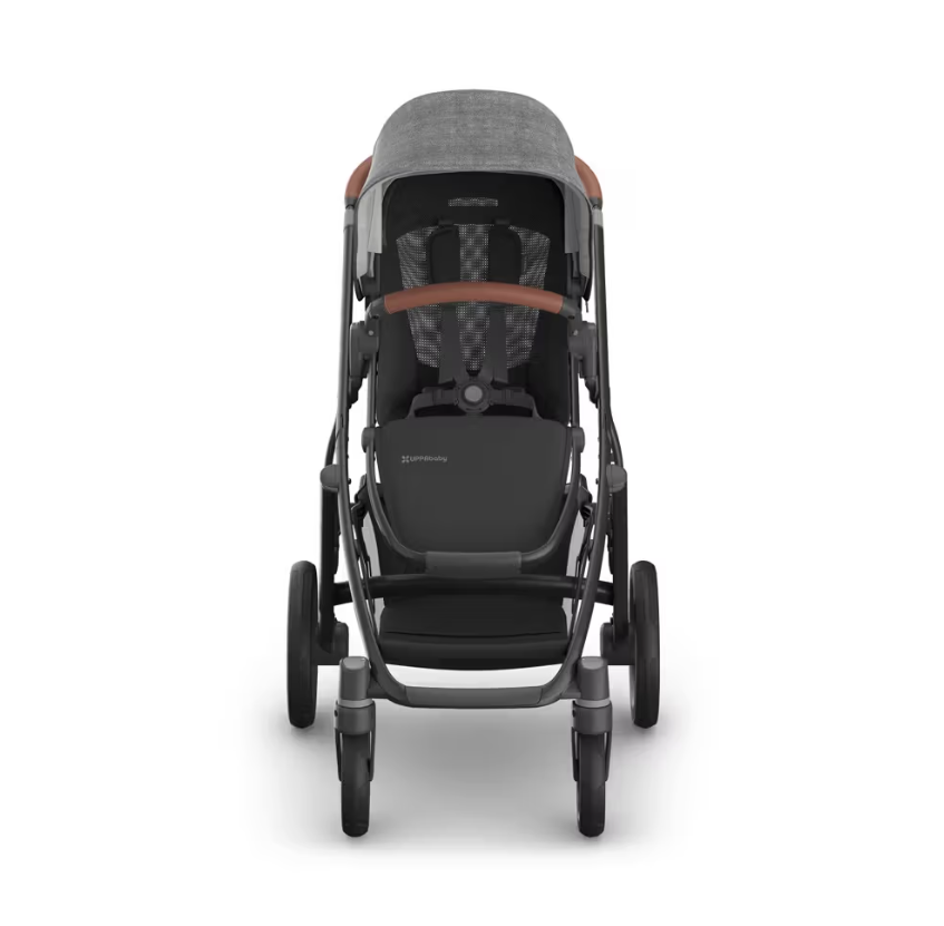 Uppababy - Vista V3 With Bassinet - Charcoal Melange/Carbon (Greyson)