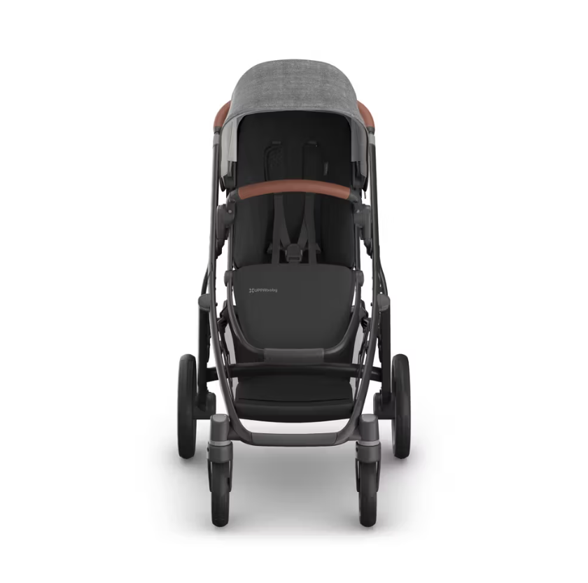 Uppababy - Vista V3 With Bassinet - Charcoal Melange/Carbon (Greyson)