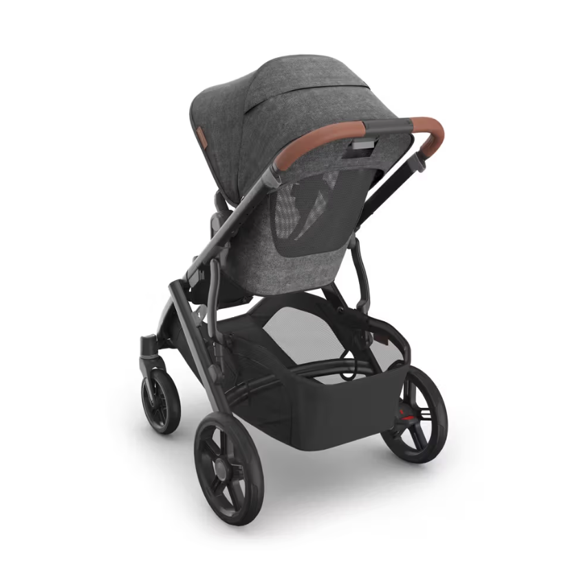 Uppababy - Vista V3 With Bassinet - Charcoal Melange/Carbon (Greyson)