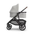 Load image into Gallery viewer, Uppababy - Vista V3 With Bassinet - Pearl Grey Jacquard/Carbon (Savannah)
