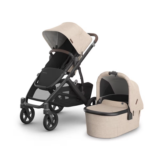 Uppababy - Vista V3 With Bassinet - Oat Melange (Liam)