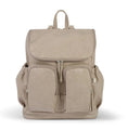 Load image into Gallery viewer, OiOi  Faux Leather Backpack - Taupe
