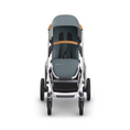 Load image into Gallery viewer, Uppababy - Vista V3 With Bassinet - Stone Blue/Silver (Callum)
