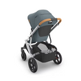 Load image into Gallery viewer, Uppababy - Vista V3 With Bassinet - Stone Blue/Silver (Callum)
