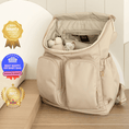 Load image into Gallery viewer, OiOi Nappy Backpack - Beige Nylon
