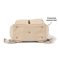 Load image into Gallery viewer, OiOi Nappy Backpack - Beige Nylon
