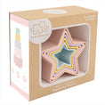 Load image into Gallery viewer, Silicone Nesting Stars - Multi Pink
