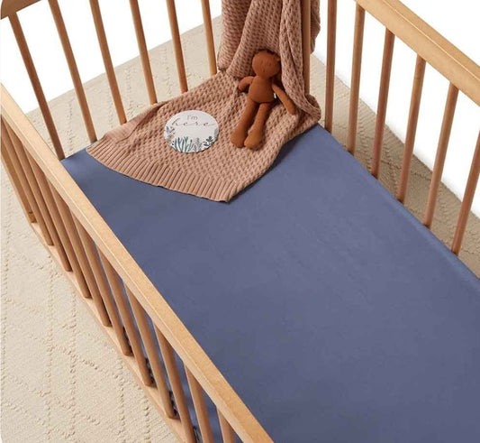 Snuggle Hunny Kids Organic Fitted Cot Sheet - Reign