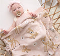 Load image into Gallery viewer, Whimsical Baby Blanket - FawnBlush
