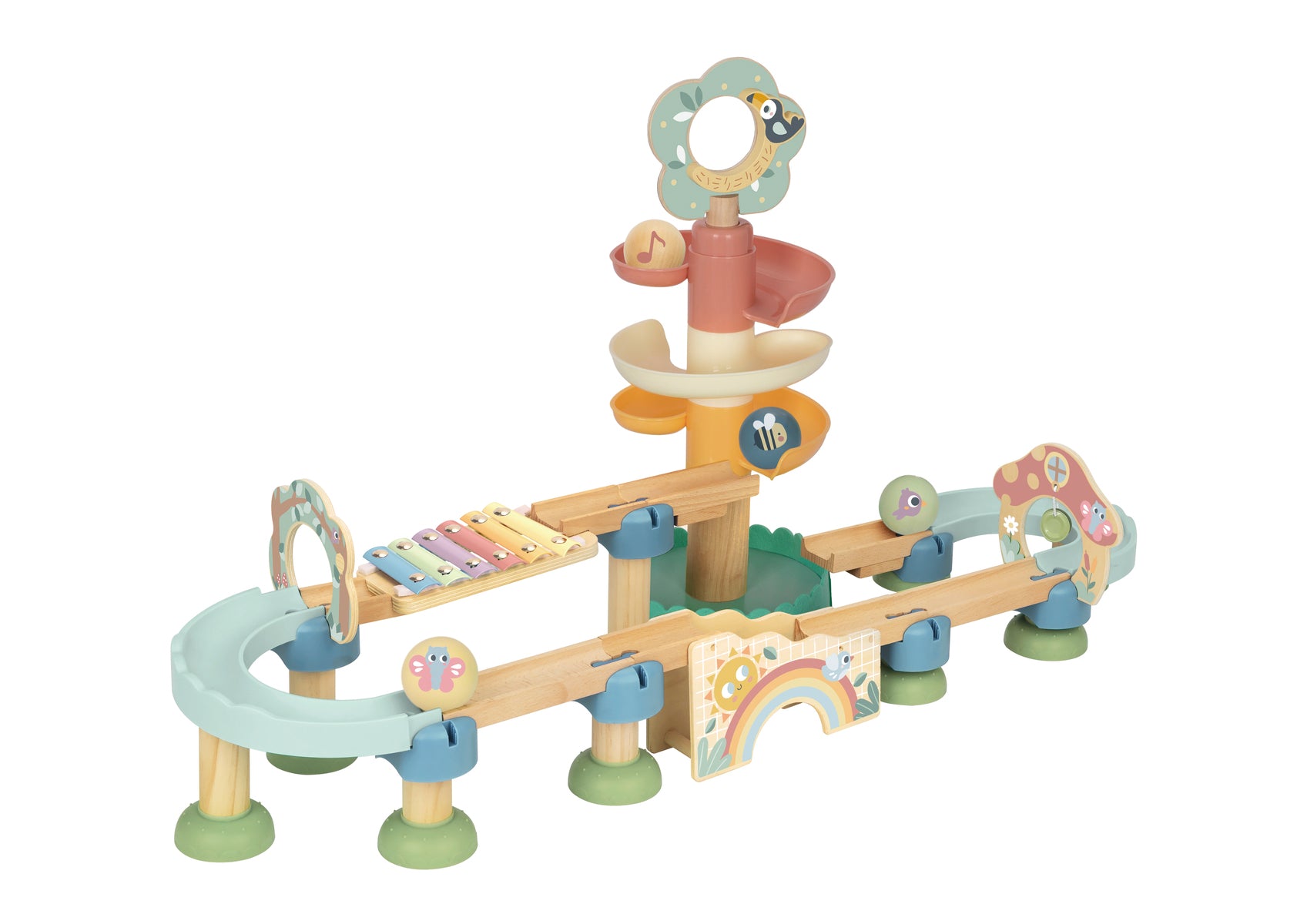 Tooky Toy - Ball Drop Track Set